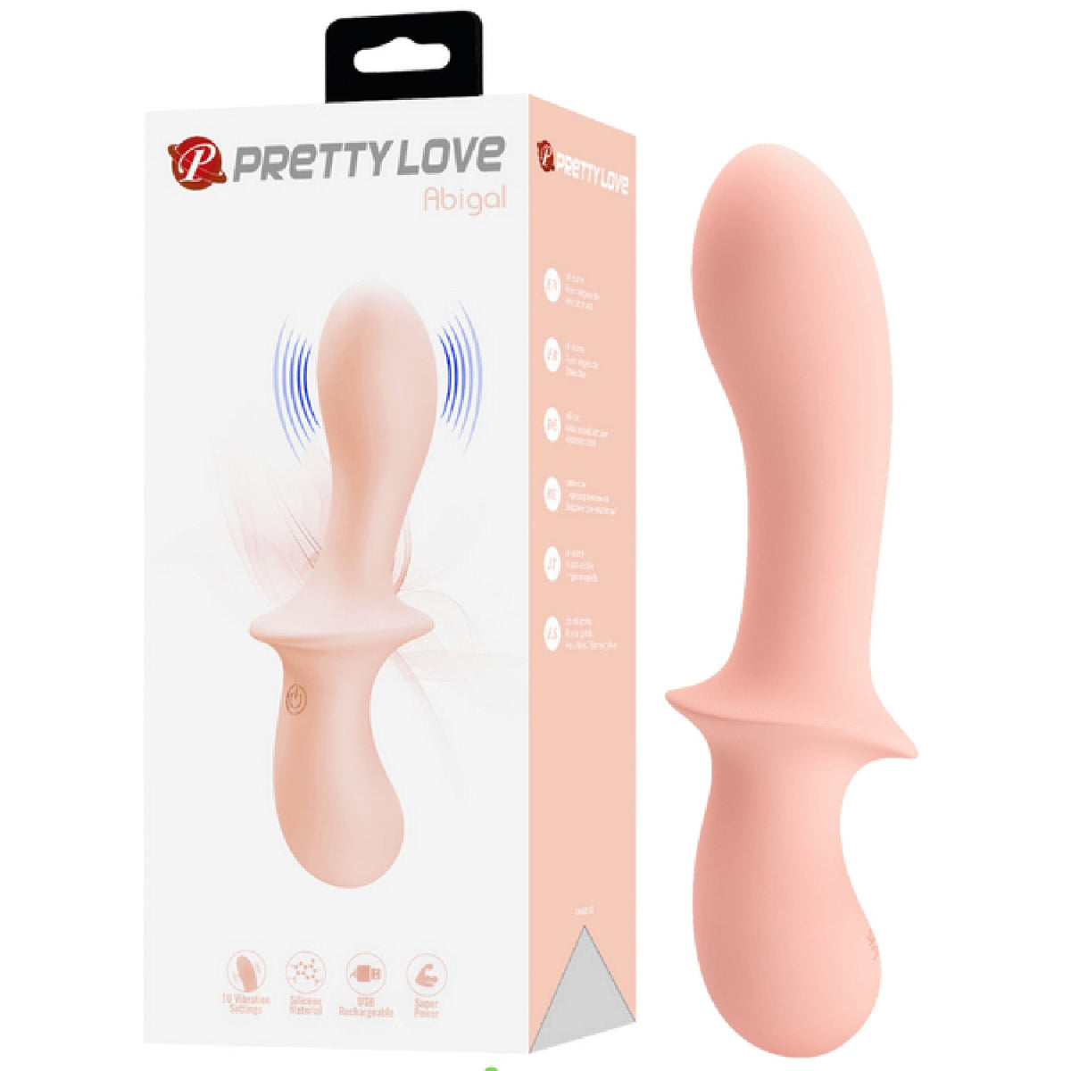 Liquid Silicone Abigal – Luxury Curved Head Vibrator > Sex Toys For Ladies > G-Spot Vibrators