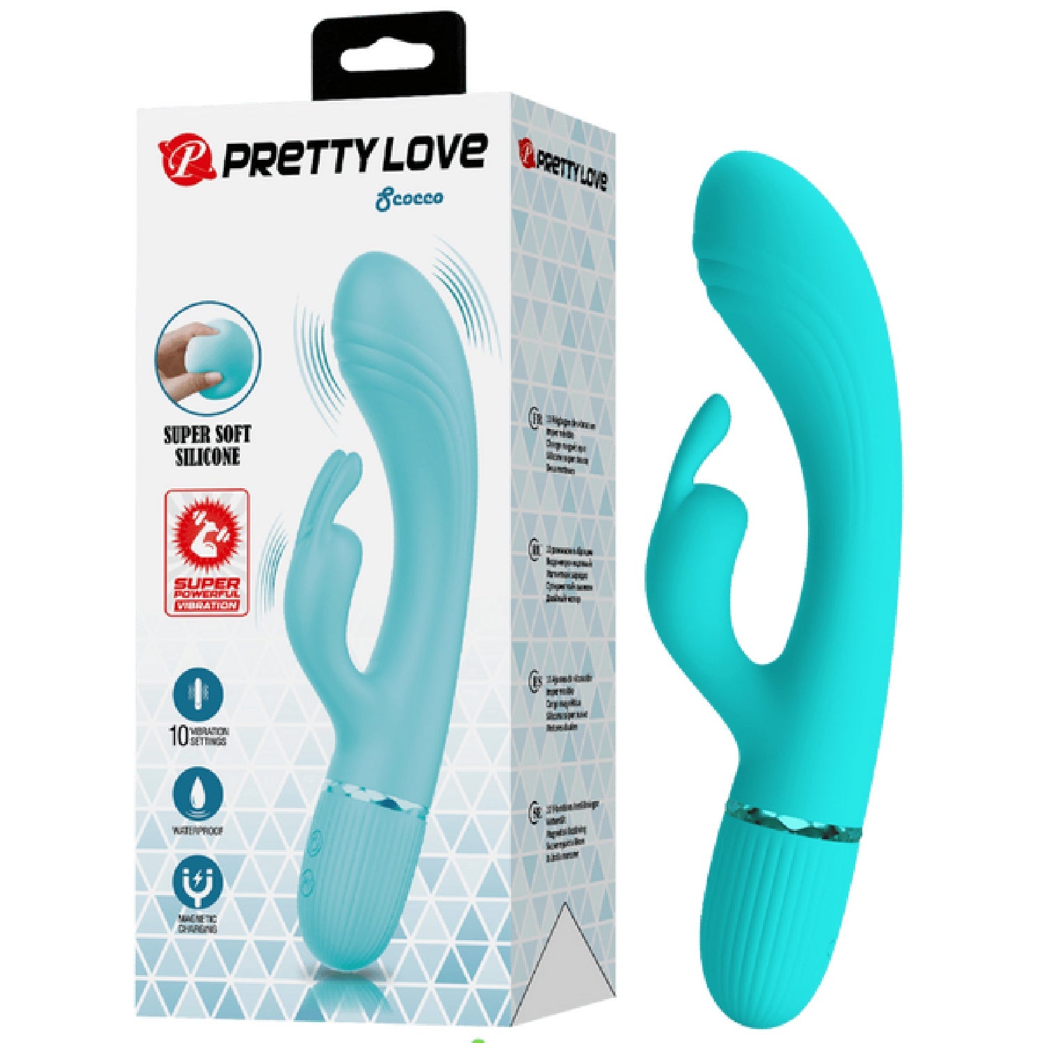 Scocco Super Soft Silicone Dual Motor – Rabbit Vibrator Secondary image