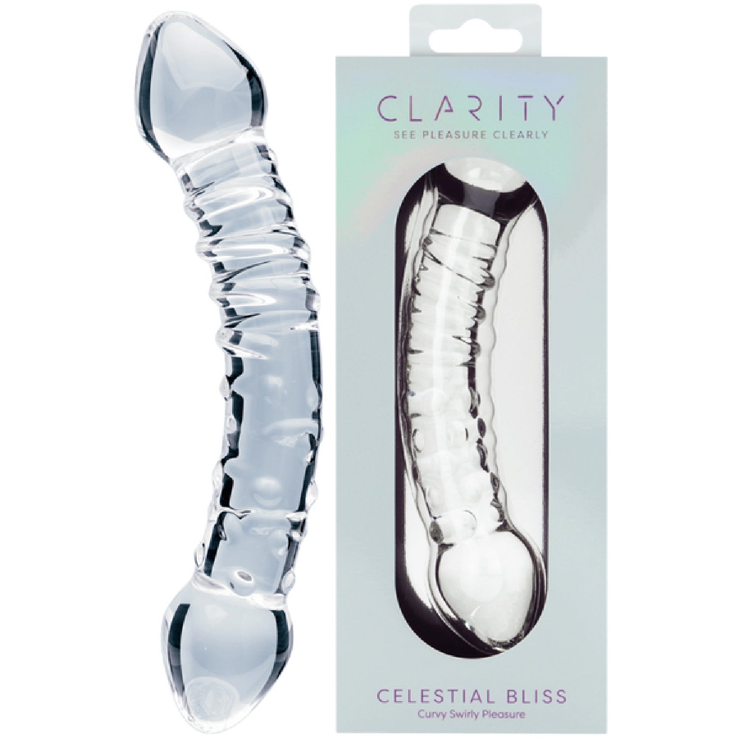 Celestial Bliss 5.9 Inch Double-Ended Borosilicate Glass Dildo > Glass > Dildos