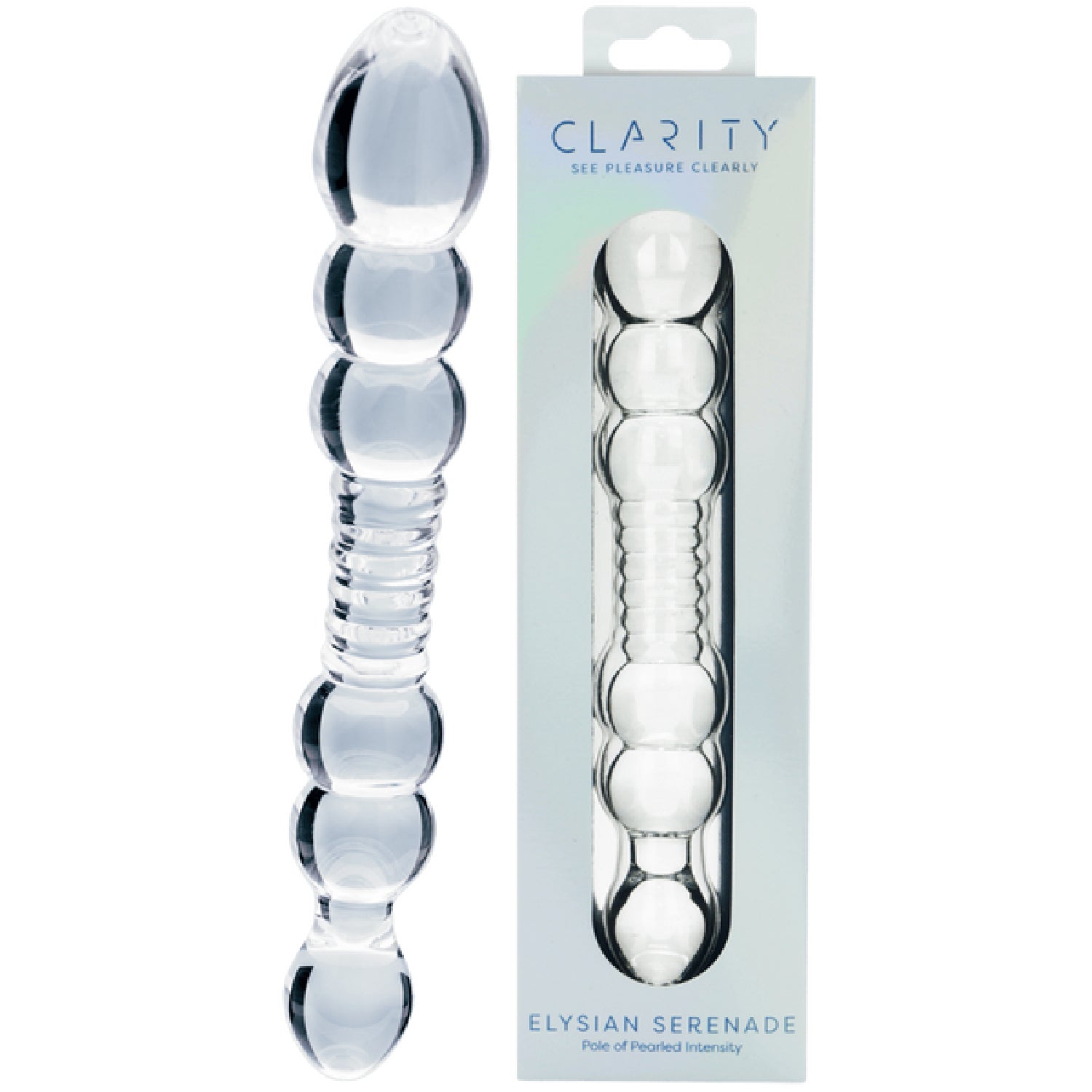 Elysian Serenade 7.5 Inch Handblown Borosilicate Glass Dildo > Glass > Dildos