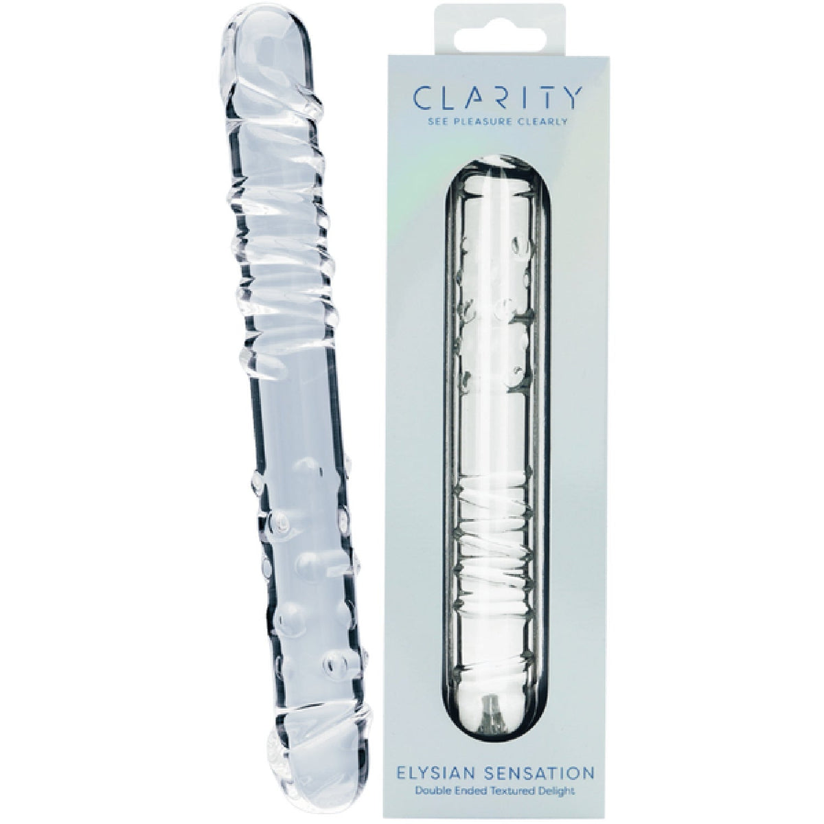Elysian Sensation 7.1 Inch Double-Ended Borosilicate Glass Dildo > Glass > Dildos