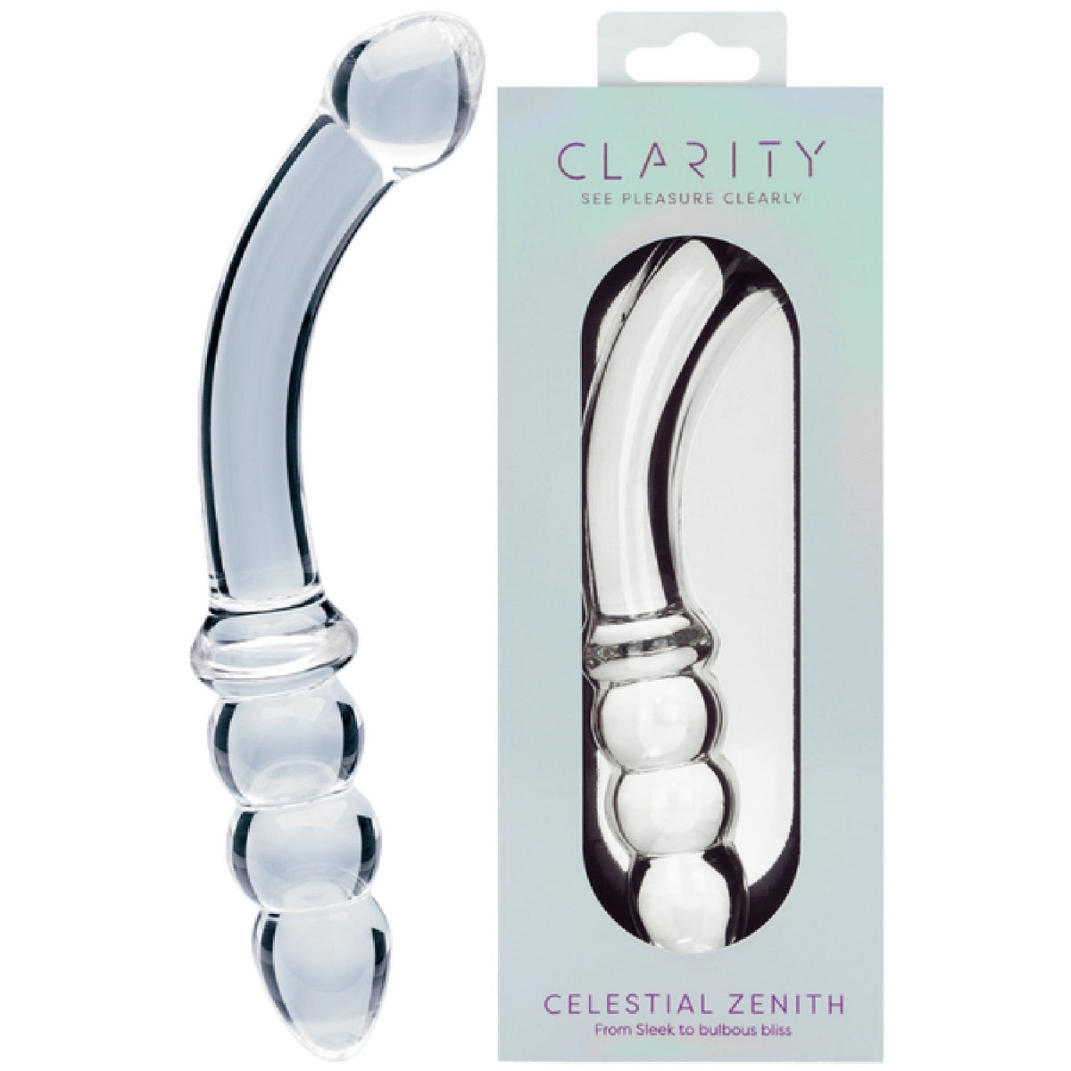 Celestial Zenith 6.5 Inch Double-Ended Borosilicate Glass Dildo > Glass > Dildos