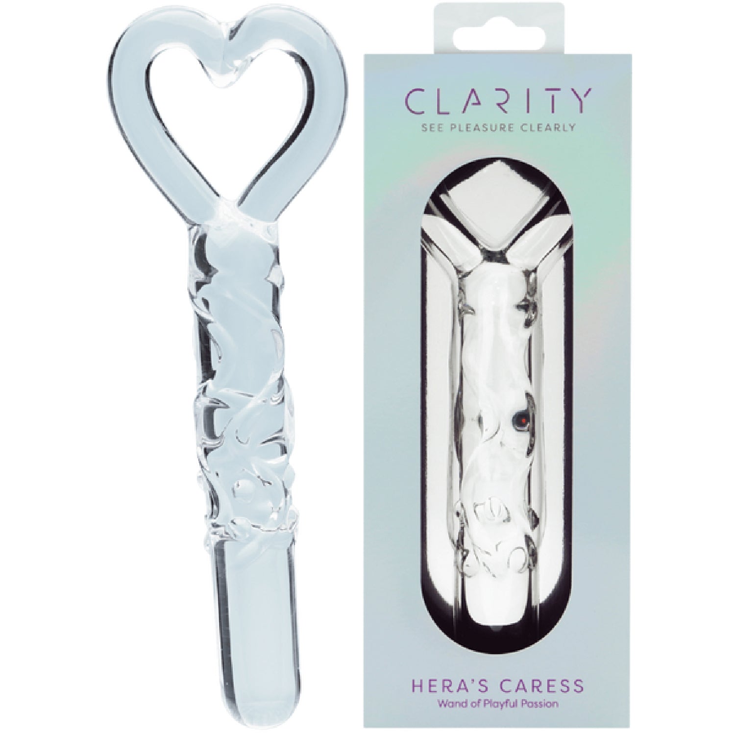 Hera’s Caress Handblown Borosilicate Glass Dildo 5.9 Inch Durable Intimate Accessory > Glass > Dildos