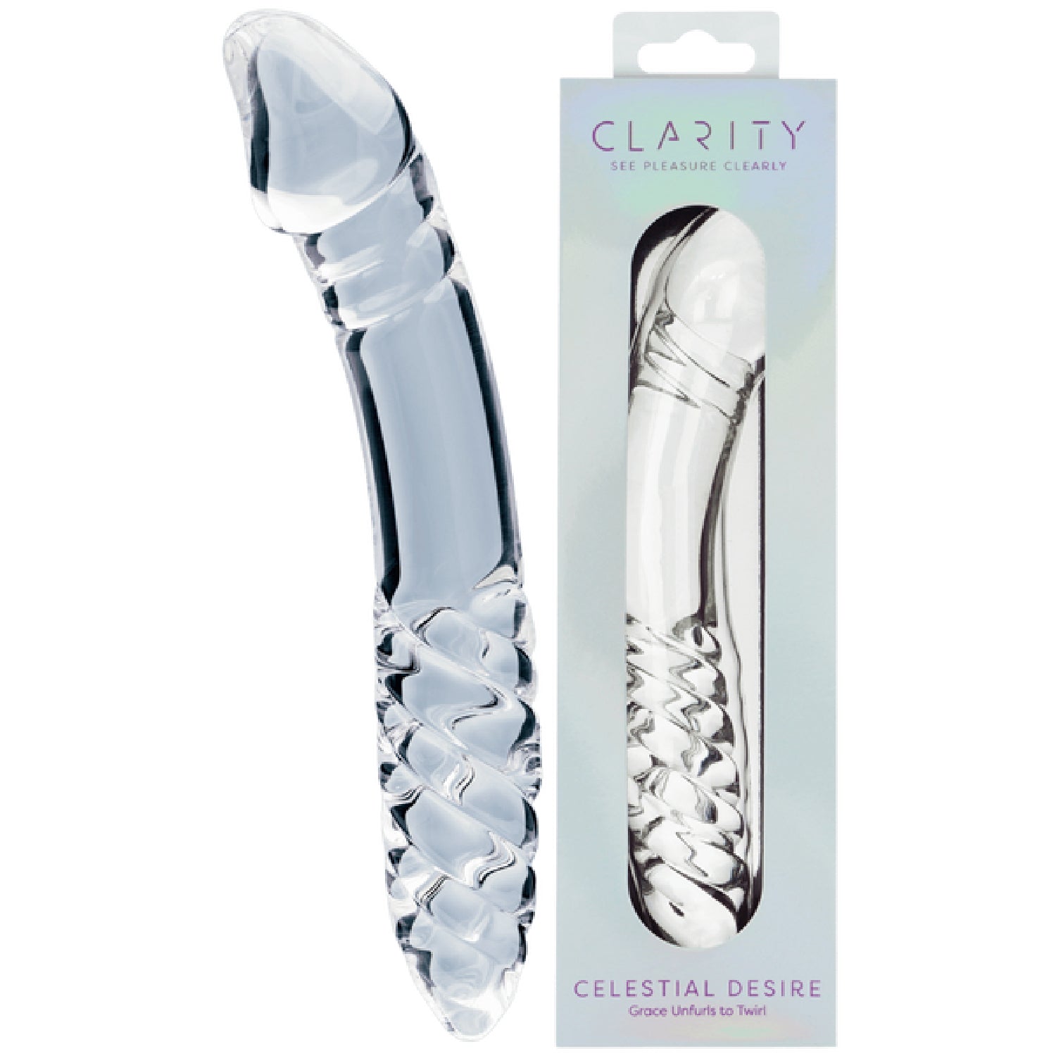 Celestial Desire 7.4 Inch Double-Ended Borosilicate Glass Dildo > Glass > Dildos Main image
