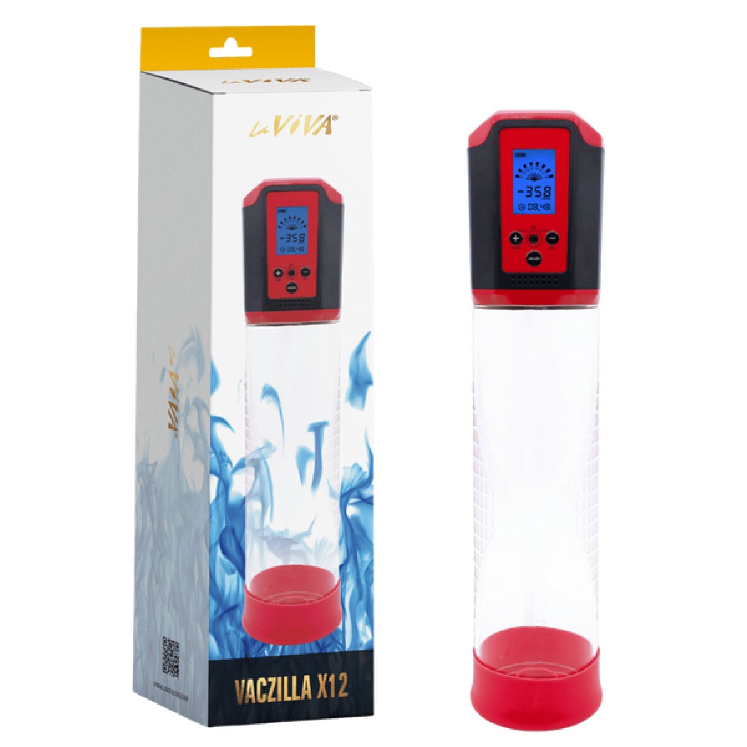Vaczilla X12 USB Electronic Penis Pump – 7.9 Inch Phthalates Free Rechargeable Penis Pump > Pumps > Penis Pumps Electric Main image