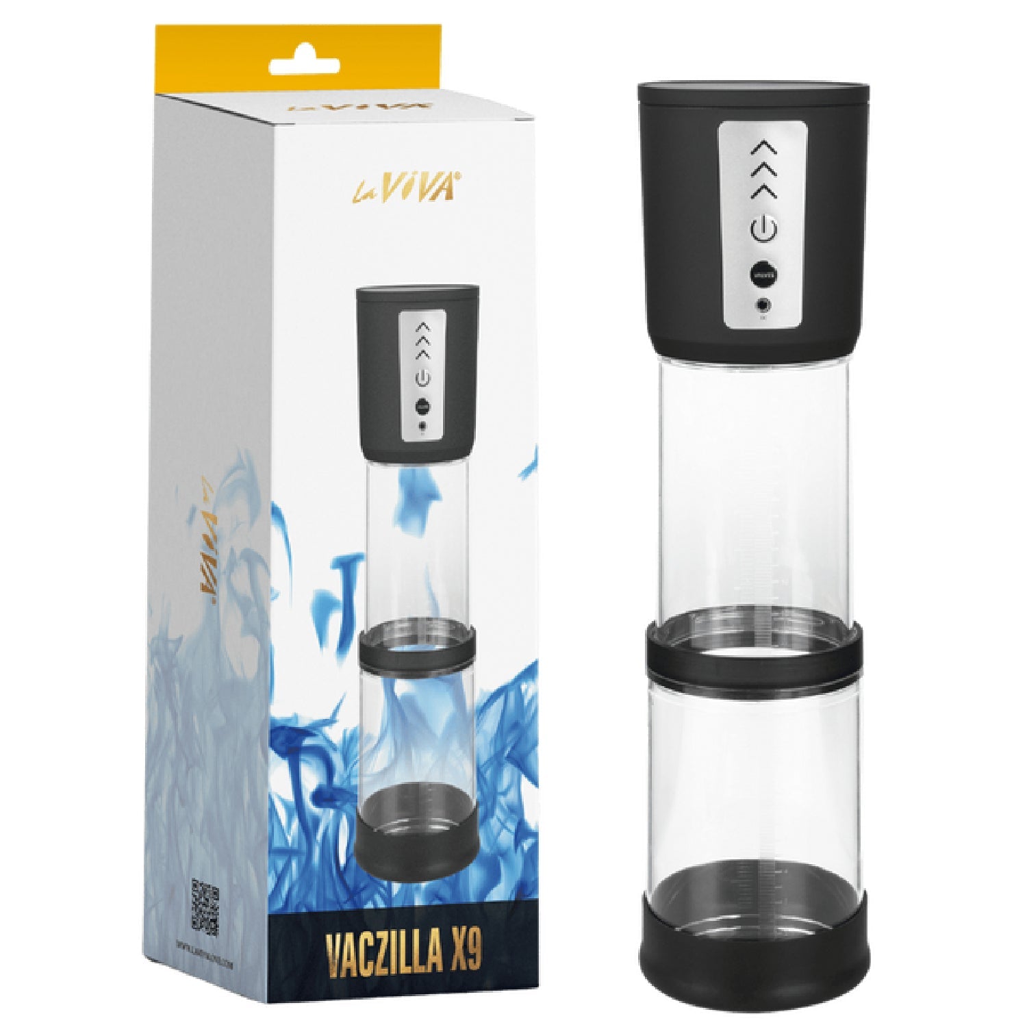Vaczilla X9 USB Electronic Foldable Penis Pump – Adjustable Pressure Levels Portable Device > Pumps > Penis Pumps Electric Main image