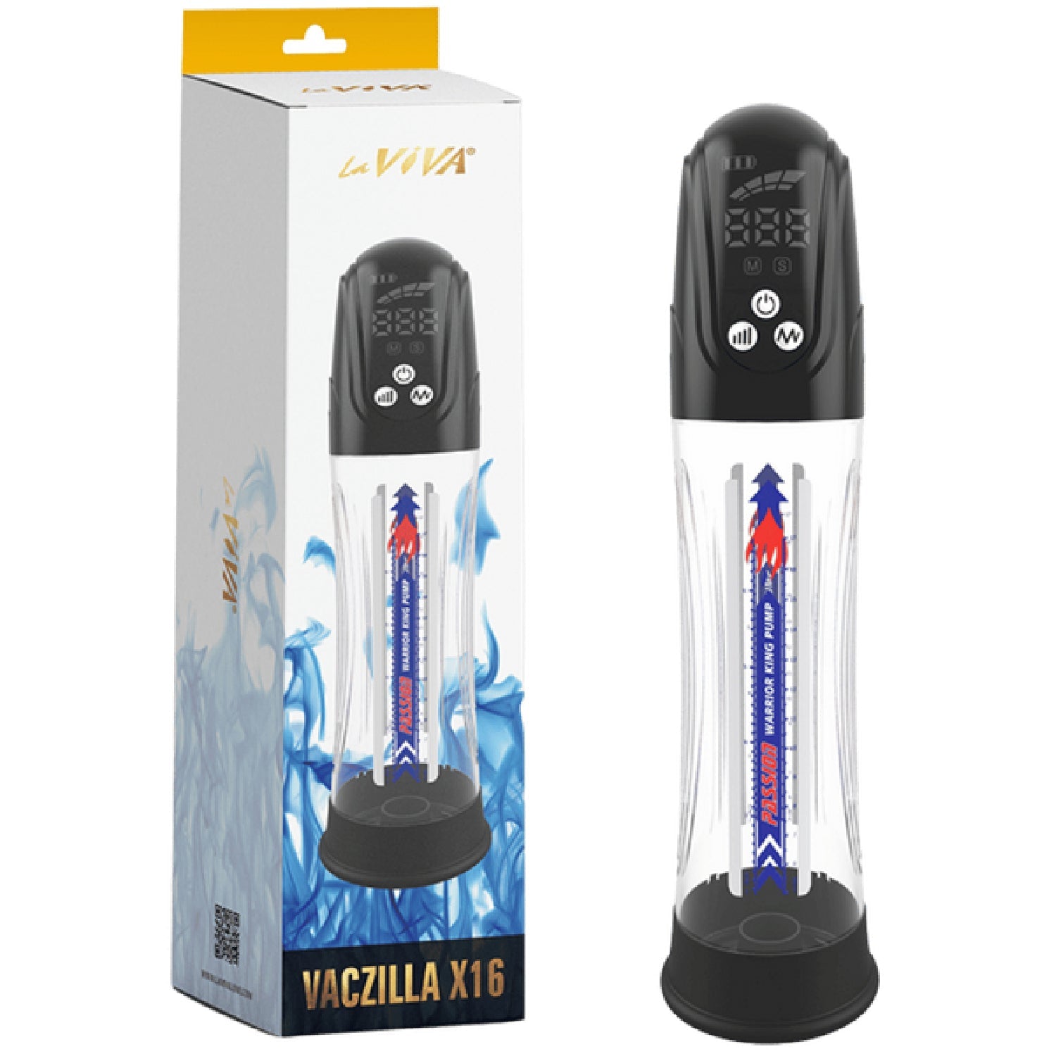 Vaczilla X16 Auto Cylinder Pump – Waterproof Rechargeable Penis Pump with TPE Ring > Pumps > Penis Pumps Electric Main image