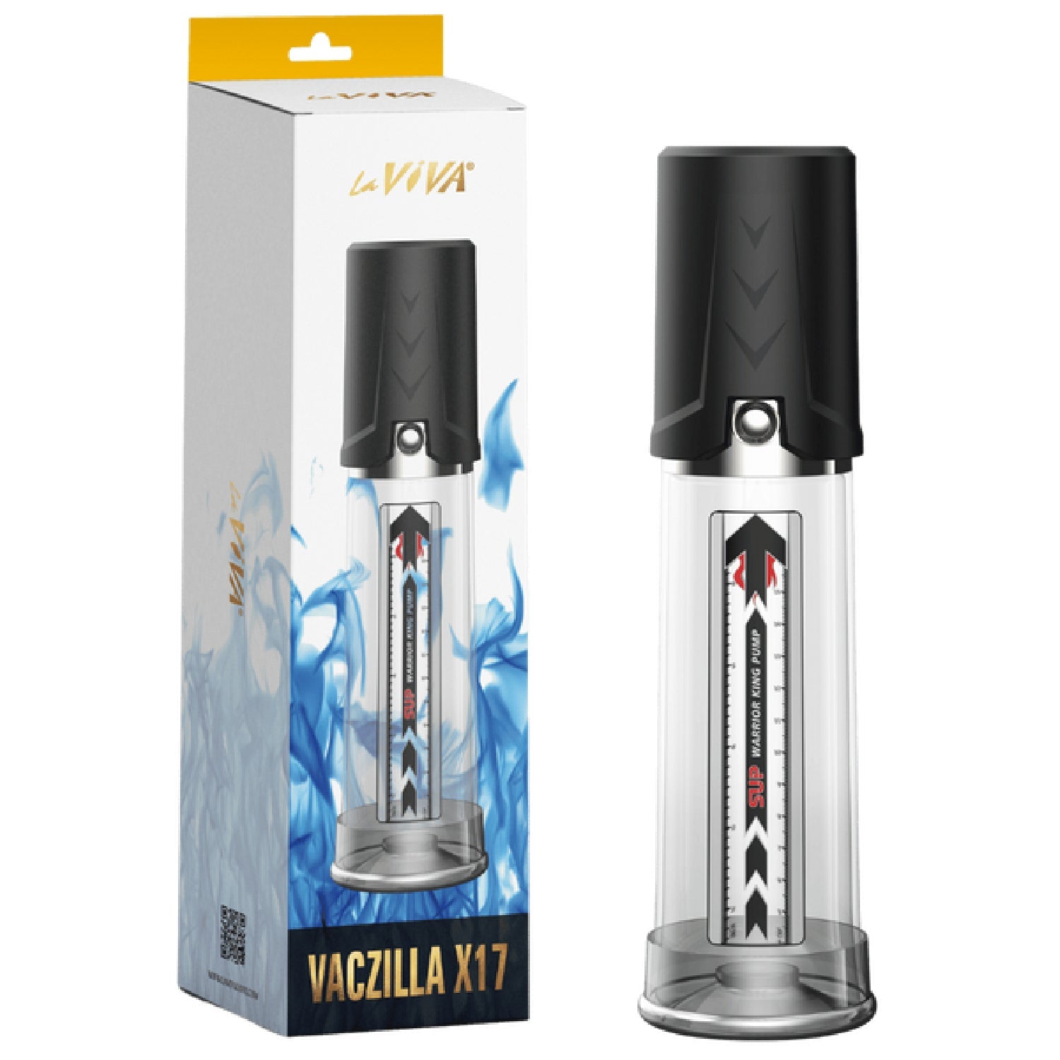 Vaczilla X17 Warrior – Easy-Use Cylinder Pump with Silicone Sleeve and Penis Ring > Pumps > Penis Pumps Electric Main image