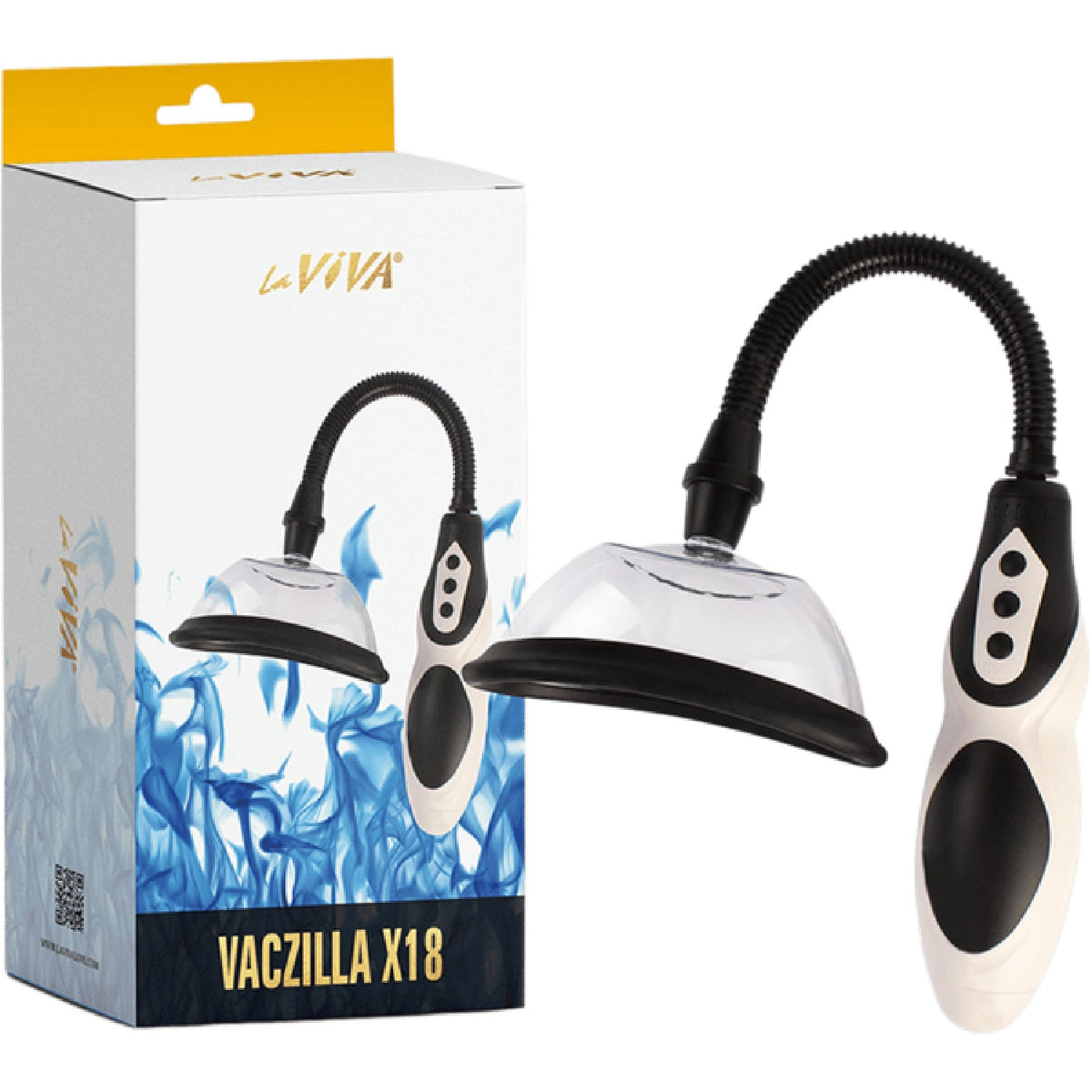 Vaczilla X18 (Transparent) – USB Rechargeable Silicone Rim Vagina Pump > Pumps > Female Pumps