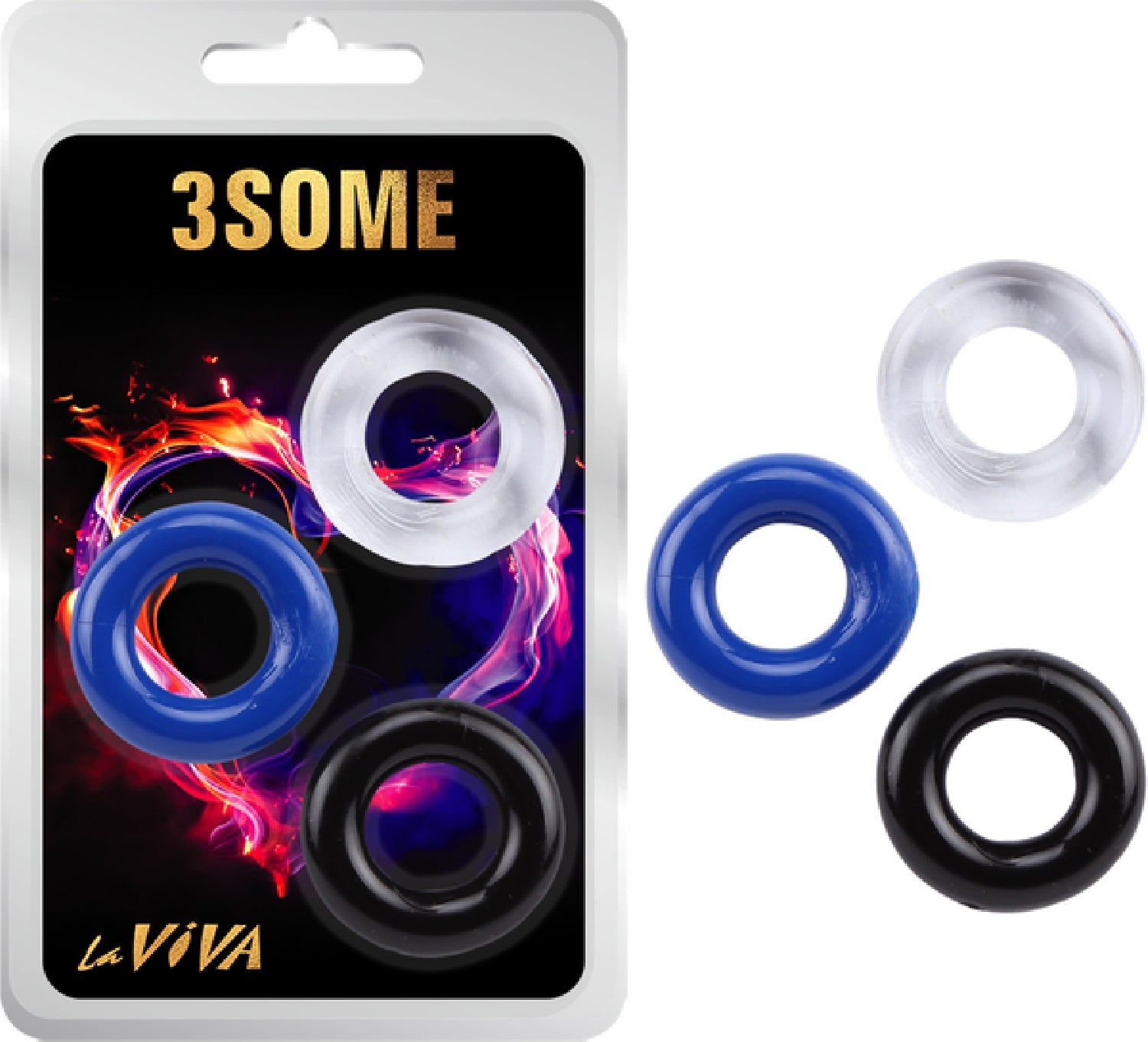 3Some Cockring Set – Cockring Set > Cock Ring > Sets Main image