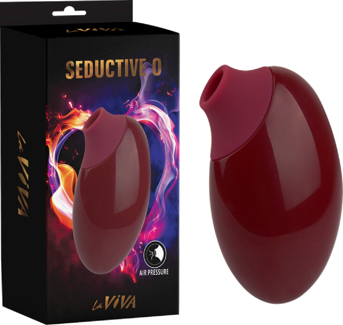 Laviva Seductive O – Silicone Air Pulse Clitoral Stimulator > Sex Toys For Ladies > Air Pulsation