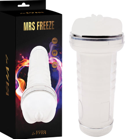 Laviva Mrs Freeze – Realistic Feel Masturbator Sleeve for Men > Sex Toys For Men > Masturbators > Vibrating