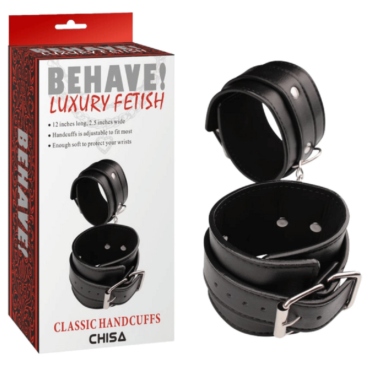 Classic Hand Cuffs – Adjustable Metal Hook Restraint Accessory > Bondage Gear > Handcuffs