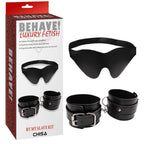 By My Slave Kit – Fully Adjustable Collar and Handcuffs Restraint Set > Bondage Gear > Restraints