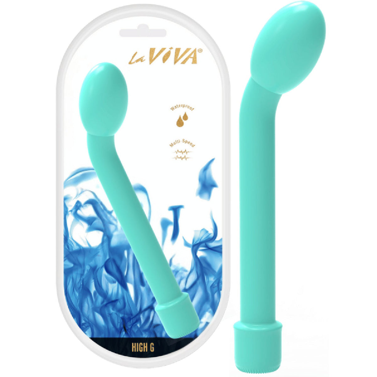 High G – Waterproof Multispeed G-Spot Vibrator Battery Operated Teal > Vibrators > G-Spot