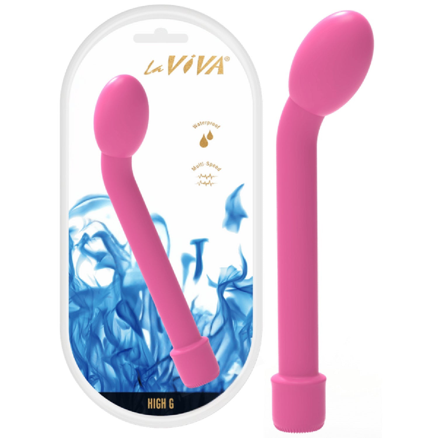 High G – Waterproof Multispeed G-Spot Vibrator Battery Operated Pink > Vibrators > G-Spot