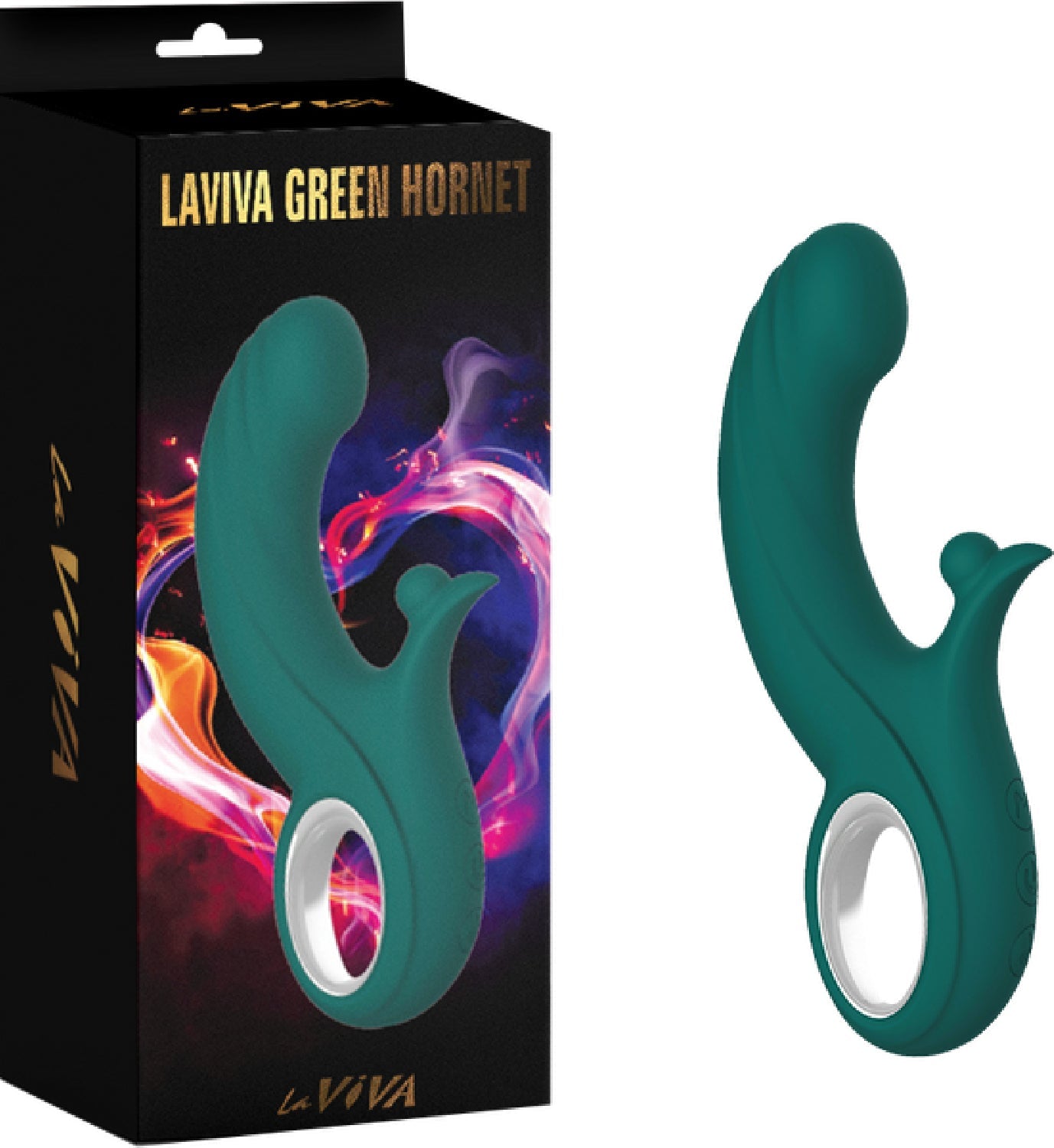 Raider – Waterproof 20.3cm Silicone Thrusting and Vibrating Massager Secondary image