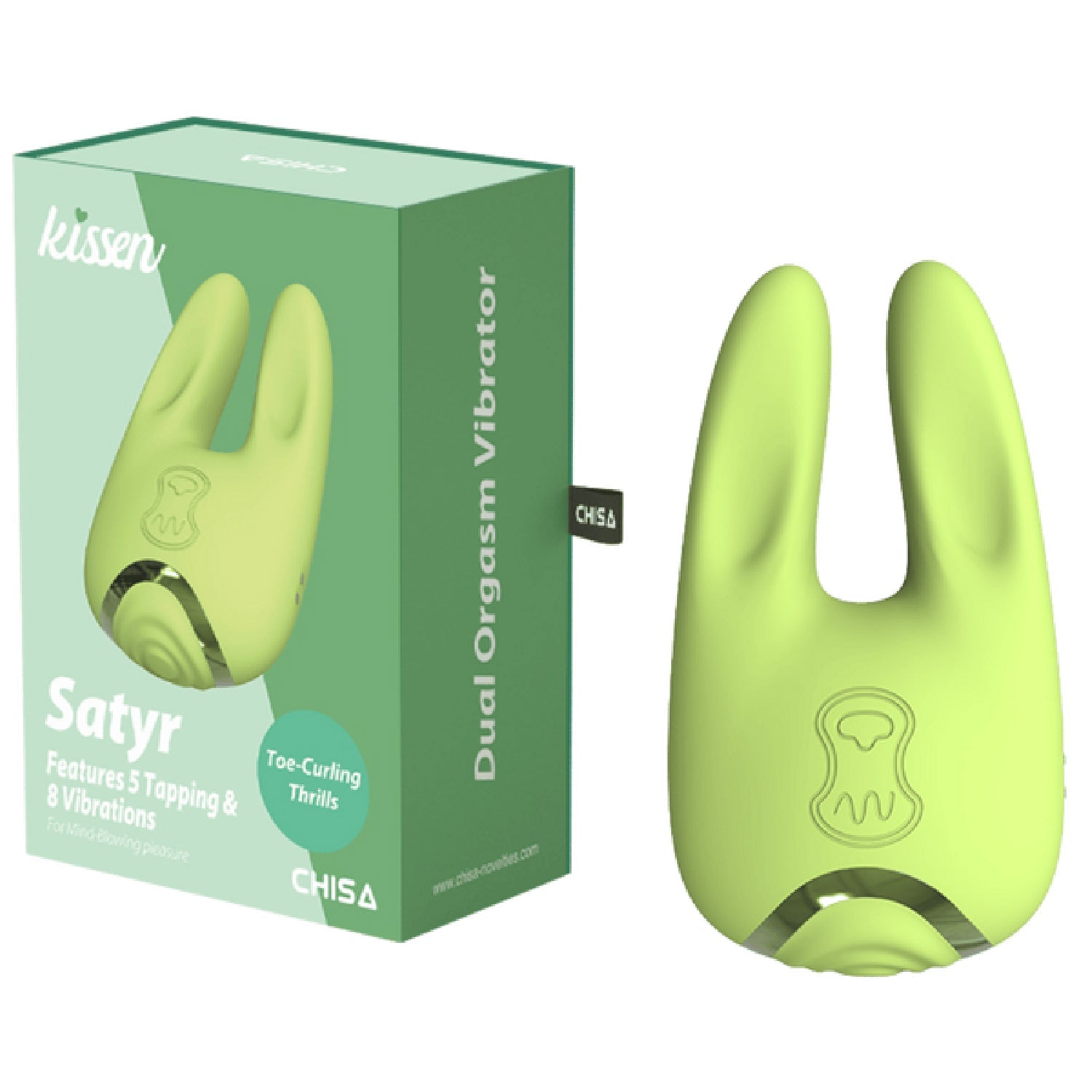 Satyr – Waterproof Silicone Vibrator with Tapping and Vibration Functions > Vibrators > Ladies > Clitoral Vibrators and Stimulators