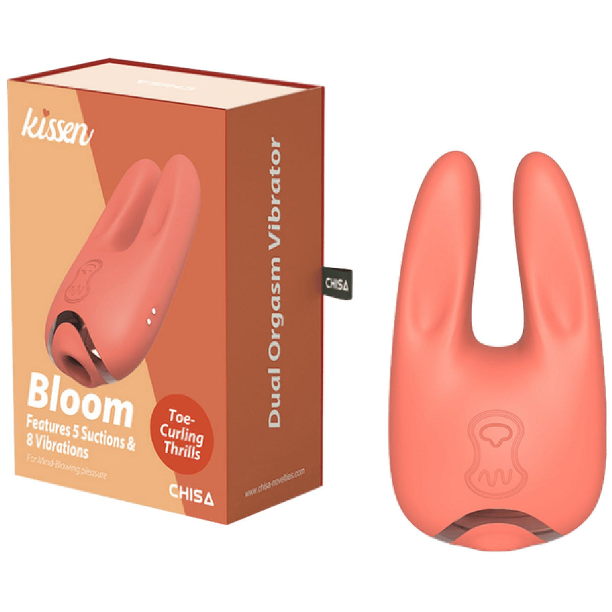 Bloom – Waterproof Silicone Vibrator with Suction and Vibration Features > Vibrators > Ladies > Clitoral Vibrators and Stimulators