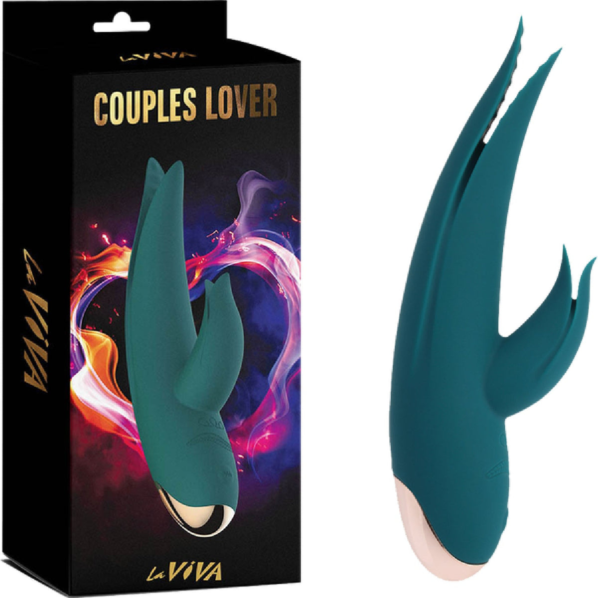 LaViva Couples Lover – Multi-Function 1.57 Inch Diameter Couples Vibrator > Sex Toys > Couples Toys