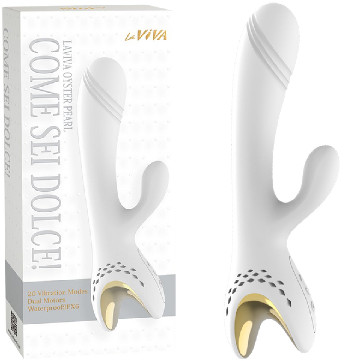 Come Sei Dolce – Luxury Vibrator with 20 Vibration Modes > Vibrators > Ladies > Rabbit