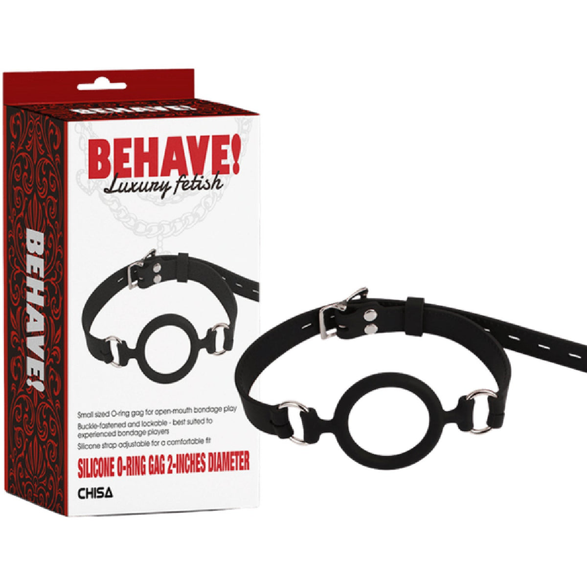 Silicone O-Ring Gag – Small Sized 2-Inch Diameter Bondage Gag > Bondage Gear > Gags and Bits