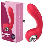Sharpy – Waterproof Silicone Vibrator with 10 Vibration and Tapping Patterns 17.8cm > Vibrators > Standard Vibrators