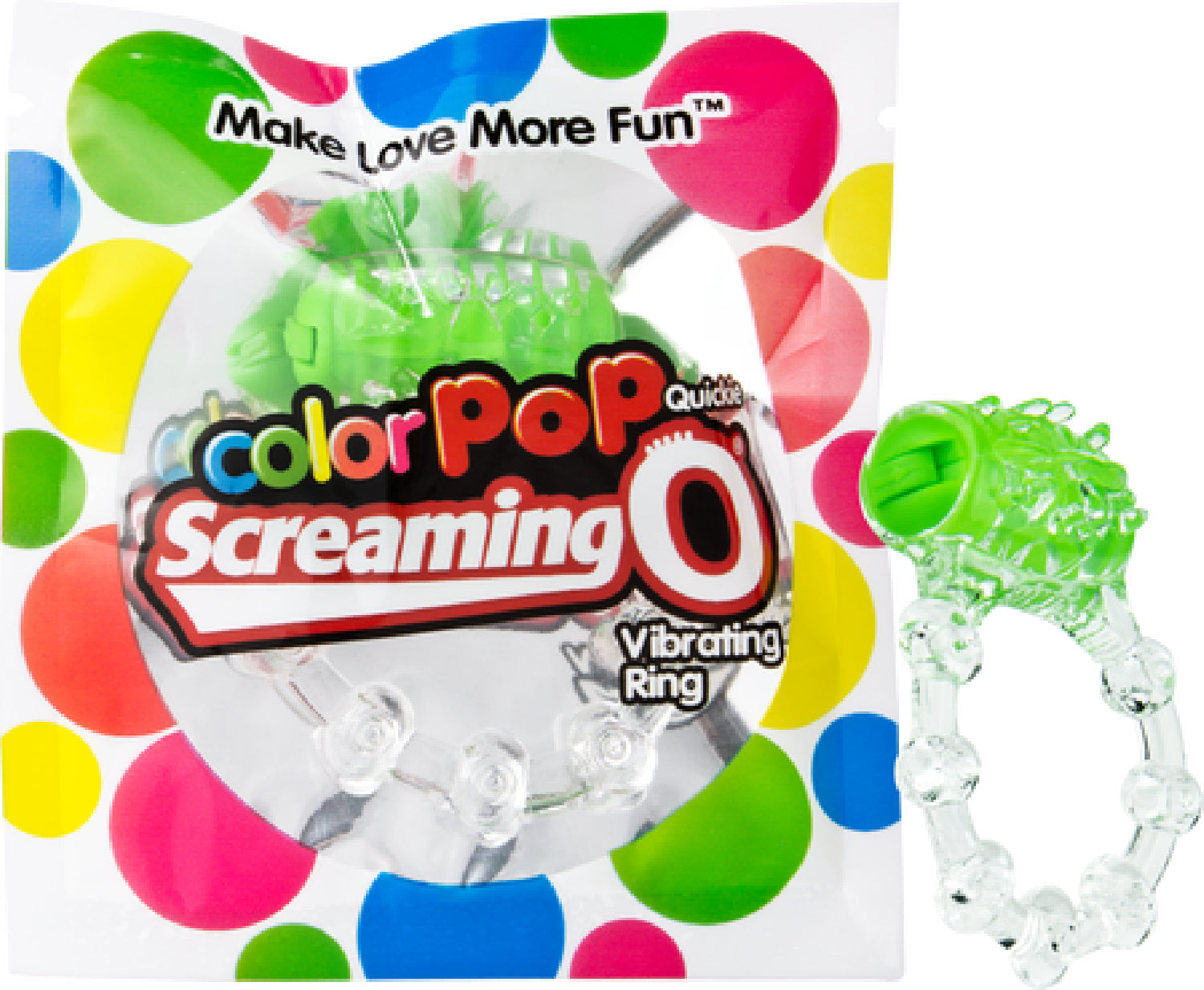 Screaming O ColorPop Quickie – Disposable Stretchable Vibrating Ring > Cock Ring > Vibrating