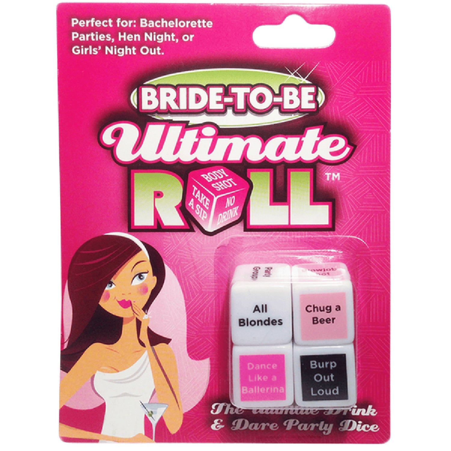 Bride to Be Ultimate Roll - Dice Game > Novelties > Bachelor & Bachelorette Items