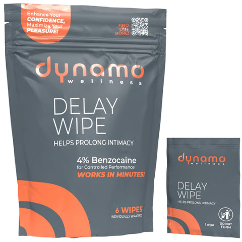 Delay Wipe – Benzocaine Enhanced Desensitizing Wipes > Essentials > Mens Enhancers