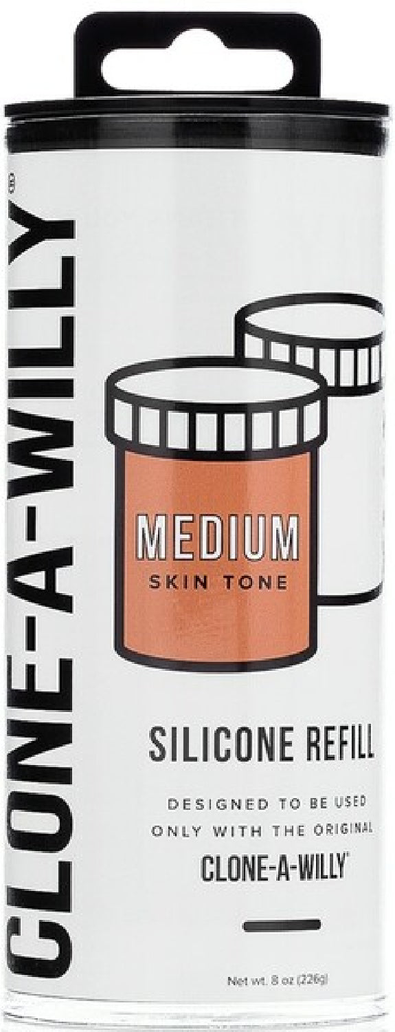 Clone-A-Willy Silicone Refill - Deep, Medium, or Light skin tone Beige > Dildos > Mould Your Own Kits