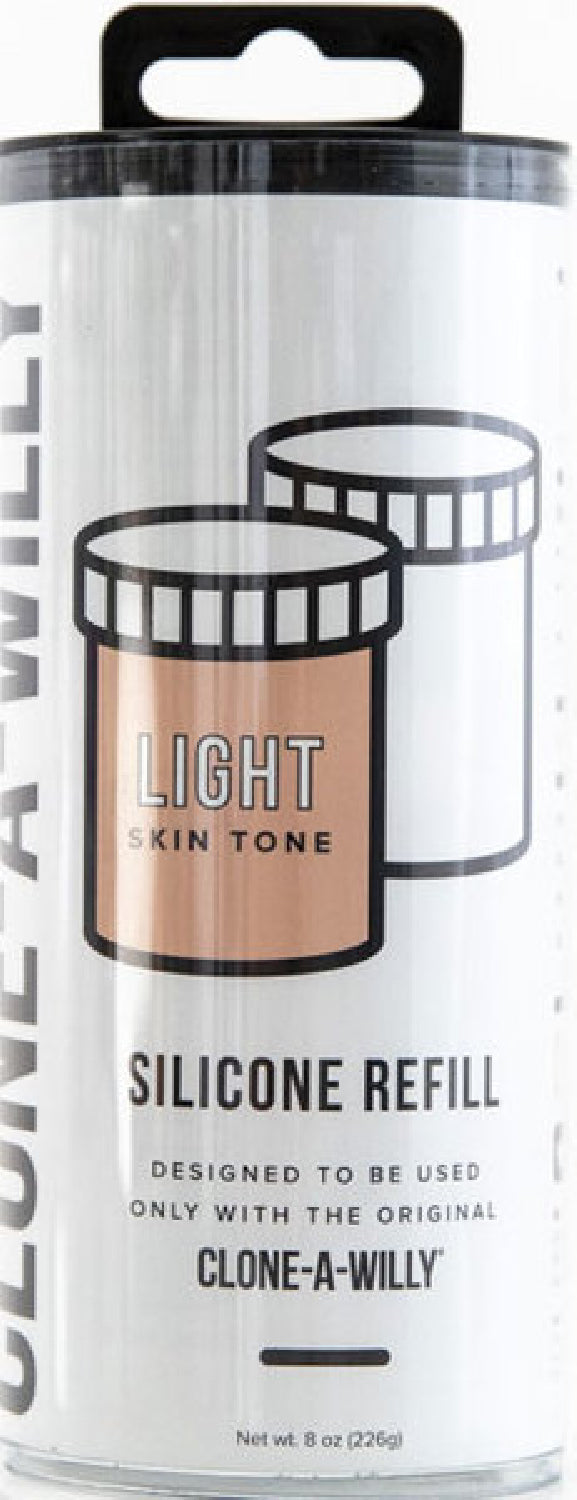 Clone-A-Willy Silicone Refill - Deep, Medium, or Light skin tone Flesh > Dildos > Mould Your Own Kits