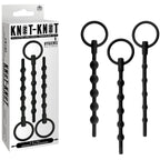 Silicone Ribbed Urethral Sounding Kit – Medical-Grade Flexible Urethral Sounds > Sex Toys For Men > Sounding Rods