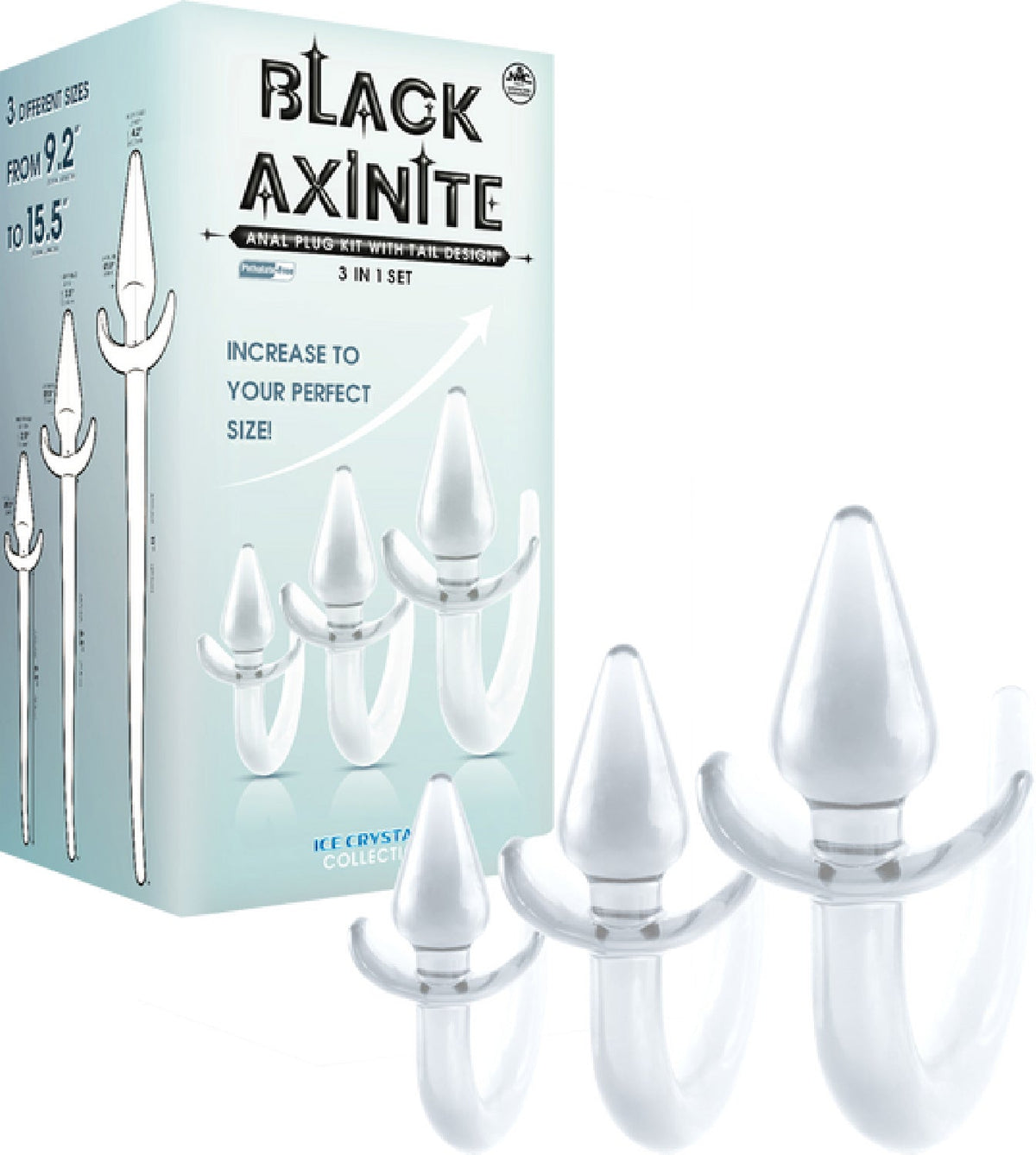 3 in 1 Anal Plug Kit – Flexible Hygienic Plug with Tail > Anal Range > Tail Butt Plugs