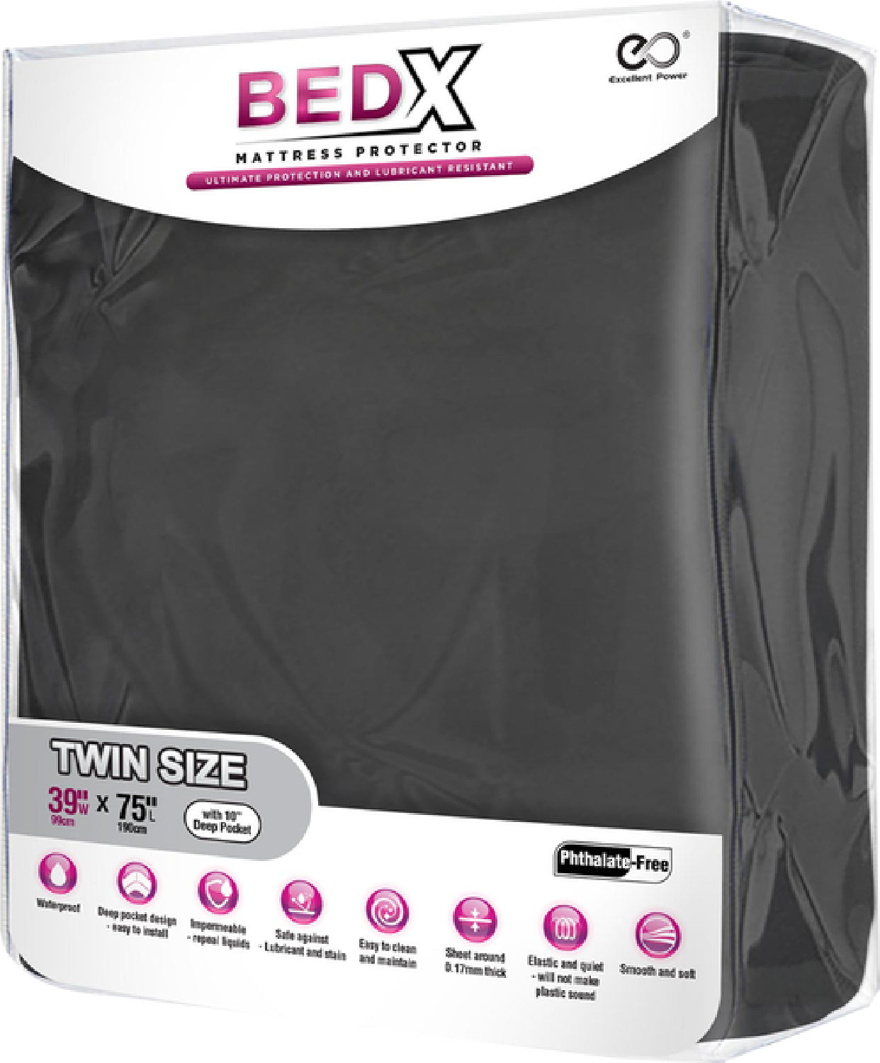 Bed X Mattress Protector – Twin | King > Bondage Gear > PVC Orgy Bedding Main image