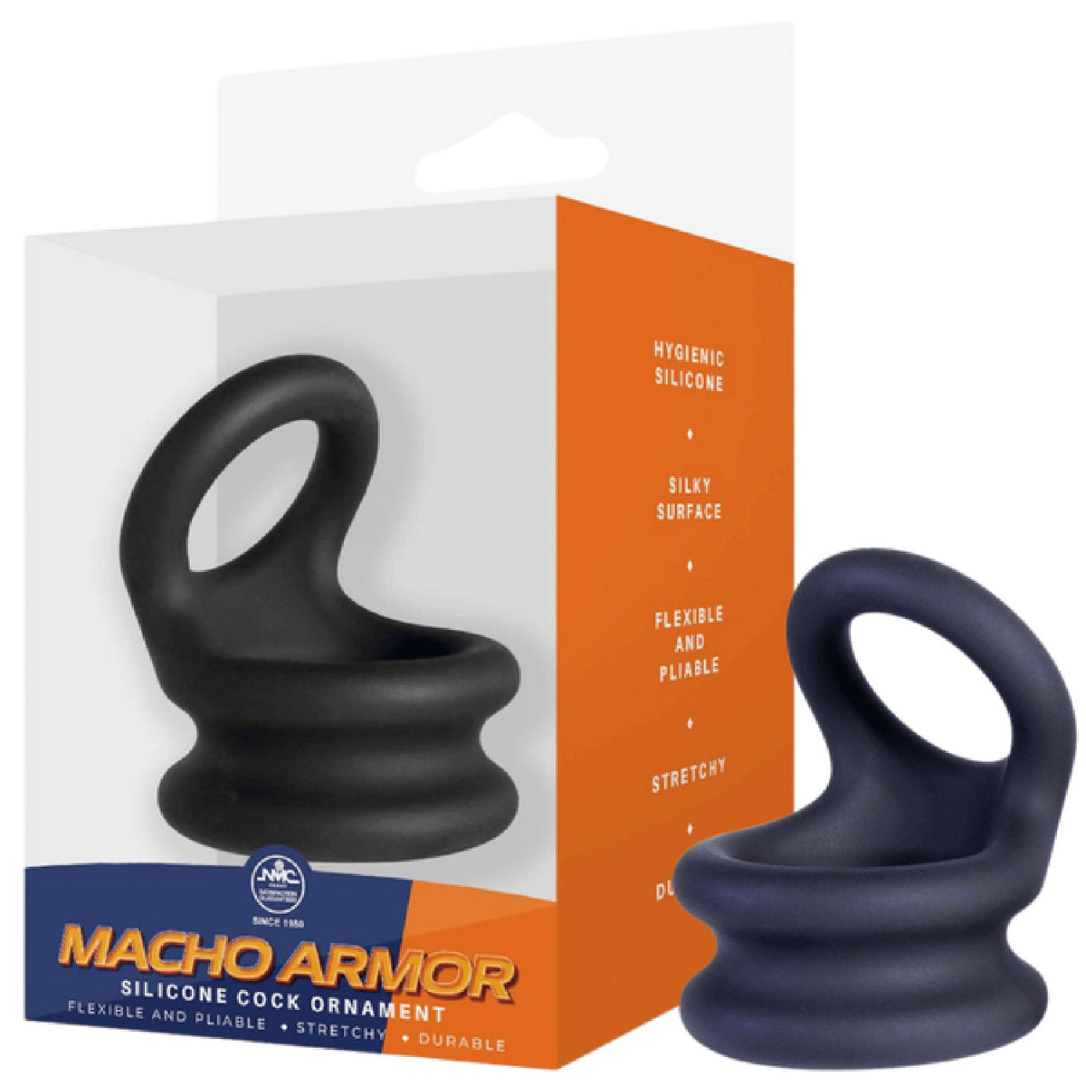 Silicone Cock Ring Medium – Flexible Durable Hygienic Silicone Ring > Cock Ring > Sling