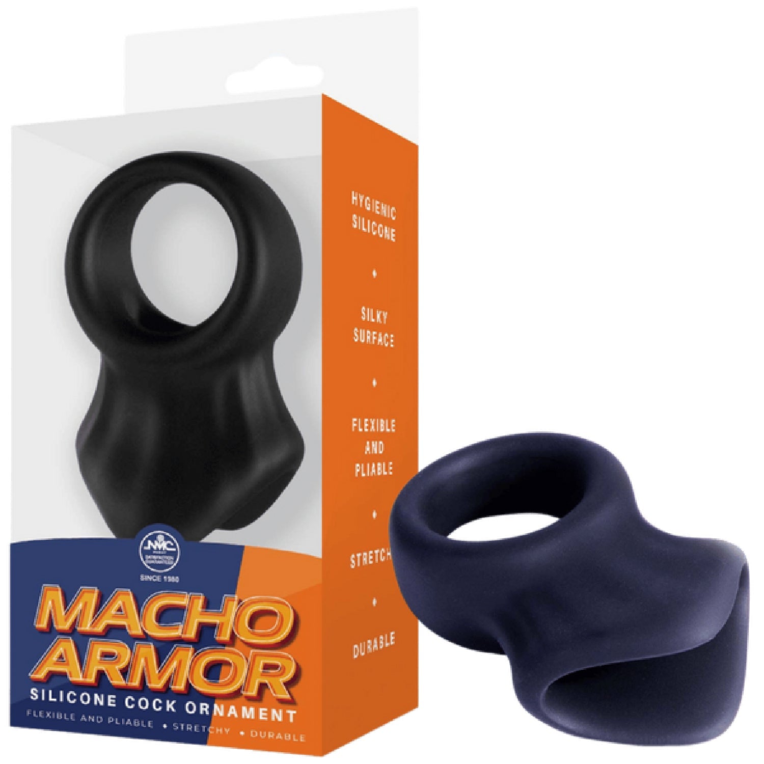 Silicone Cock and Ball Ring – Flexible Durable Hygienic Silicone Ring > Cock Ring > Sling