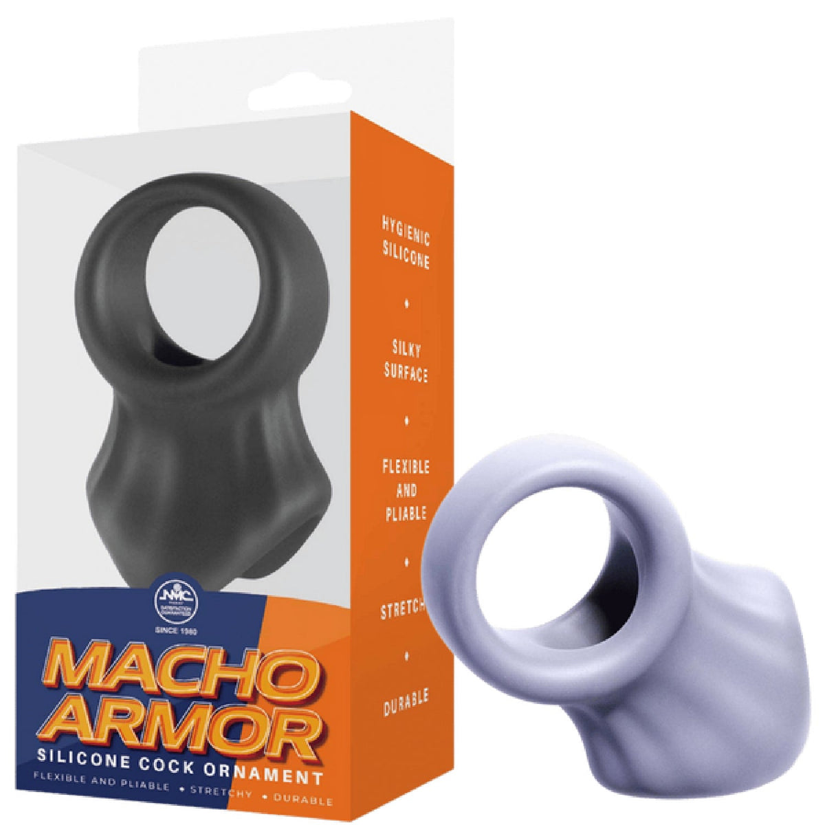 Silicone Cock and Ball Ring – Flexible Durable Hygienic Silicone Ring > Cock Ring > Sling