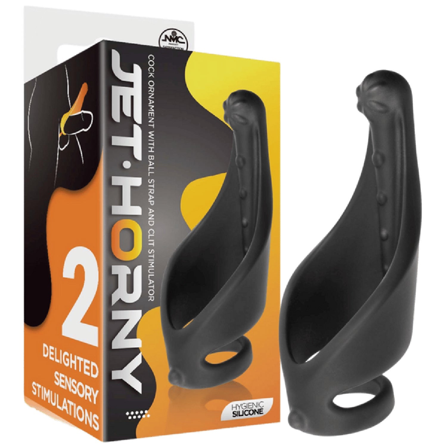 Cock Ring with Ball Strap and Clit Stimulator – Strap-On Cock Ring > Sex Toys > Couples Toys