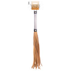 Flogger Diamond Covered Handle 44.5cm – Leather Flogger > Bondage Gear > Whips & Floggers