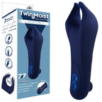 TwinMoist - Multi-Functional Rechargeable Stimulator – Splash Proof USB Rechargeable Vibrator > Sex Toys > Couples Toys