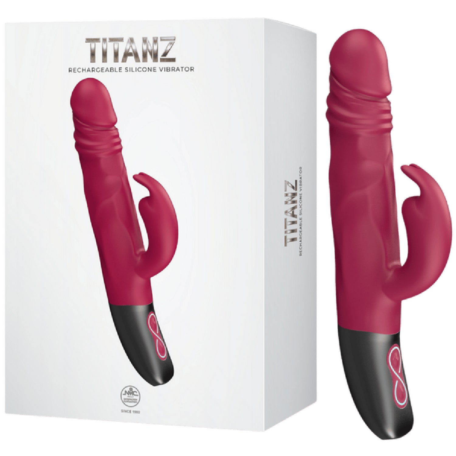 Rotating Rabbit Rechargeable Silicone Vibrator – 13cm Insertable Length Rabbit Vibrator > Vibrators > Ladies > Rabbit