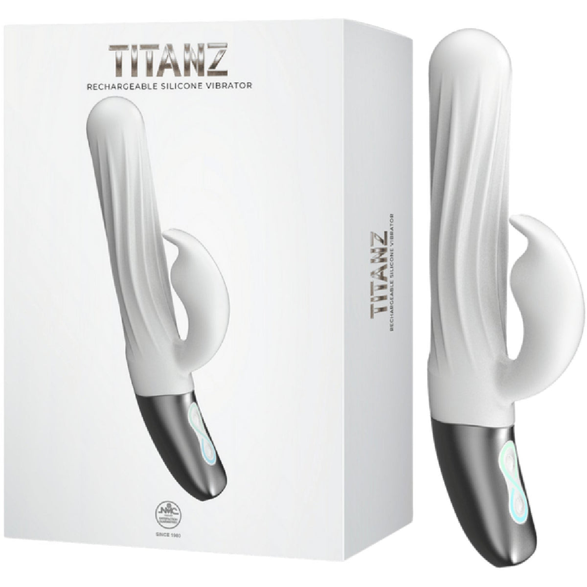 Thrusting Rabbit Rechargeable Silicone Vibrator – 13cm Insertable Length Rabbit Vibrator > Vibrators > Ladies > Rabbit