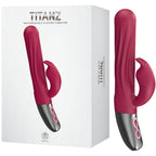 Thrusting Rabbit Rechargeable Silicone Vibrator – 13cm Insertable Length Rabbit Vibrator > Vibrators > Ladies > Rabbit