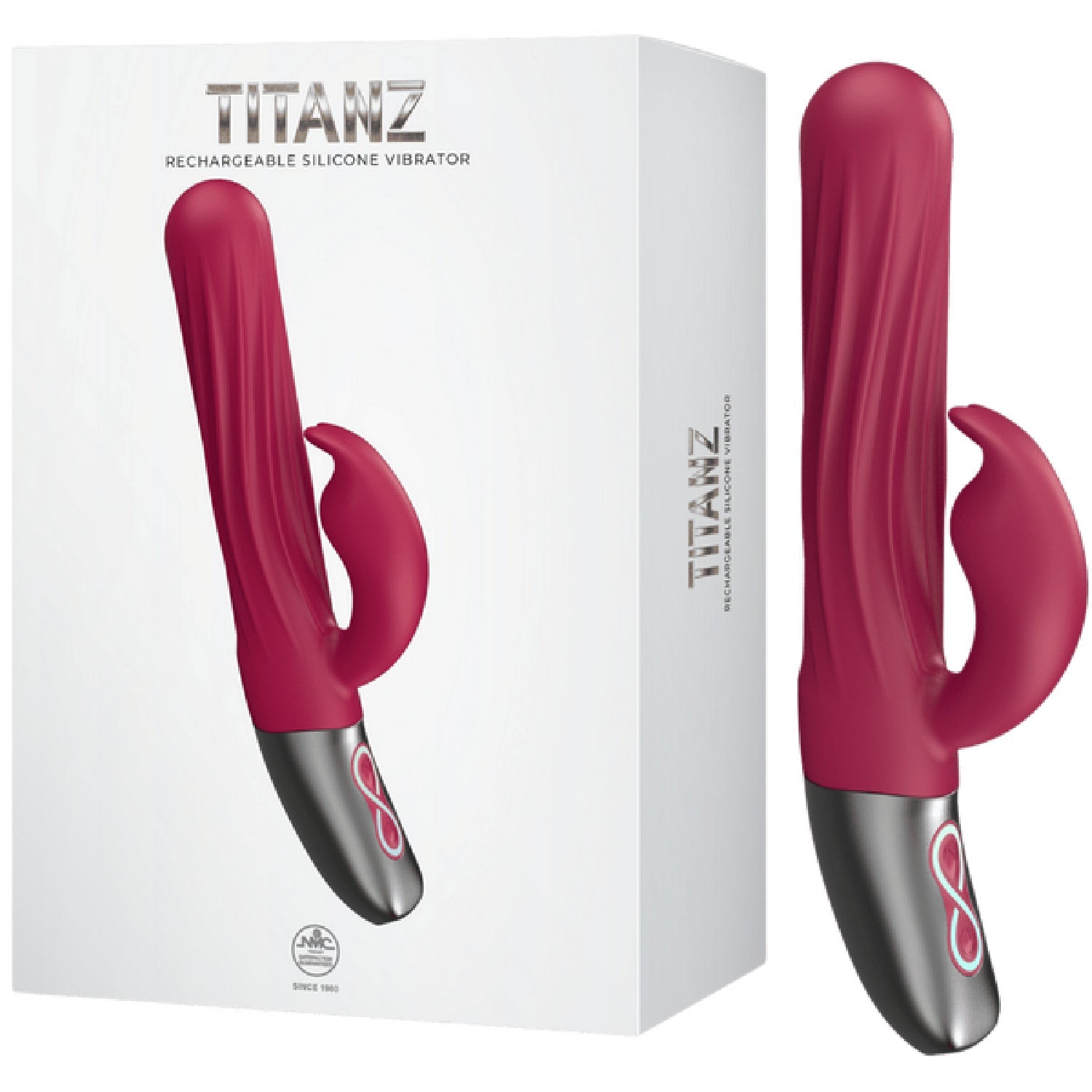 Thrusting Rabbit Rechargeable Silicone Vibrator – 13cm Insertable Length Rabbit Vibrator > Vibrators > Ladies > Rabbit