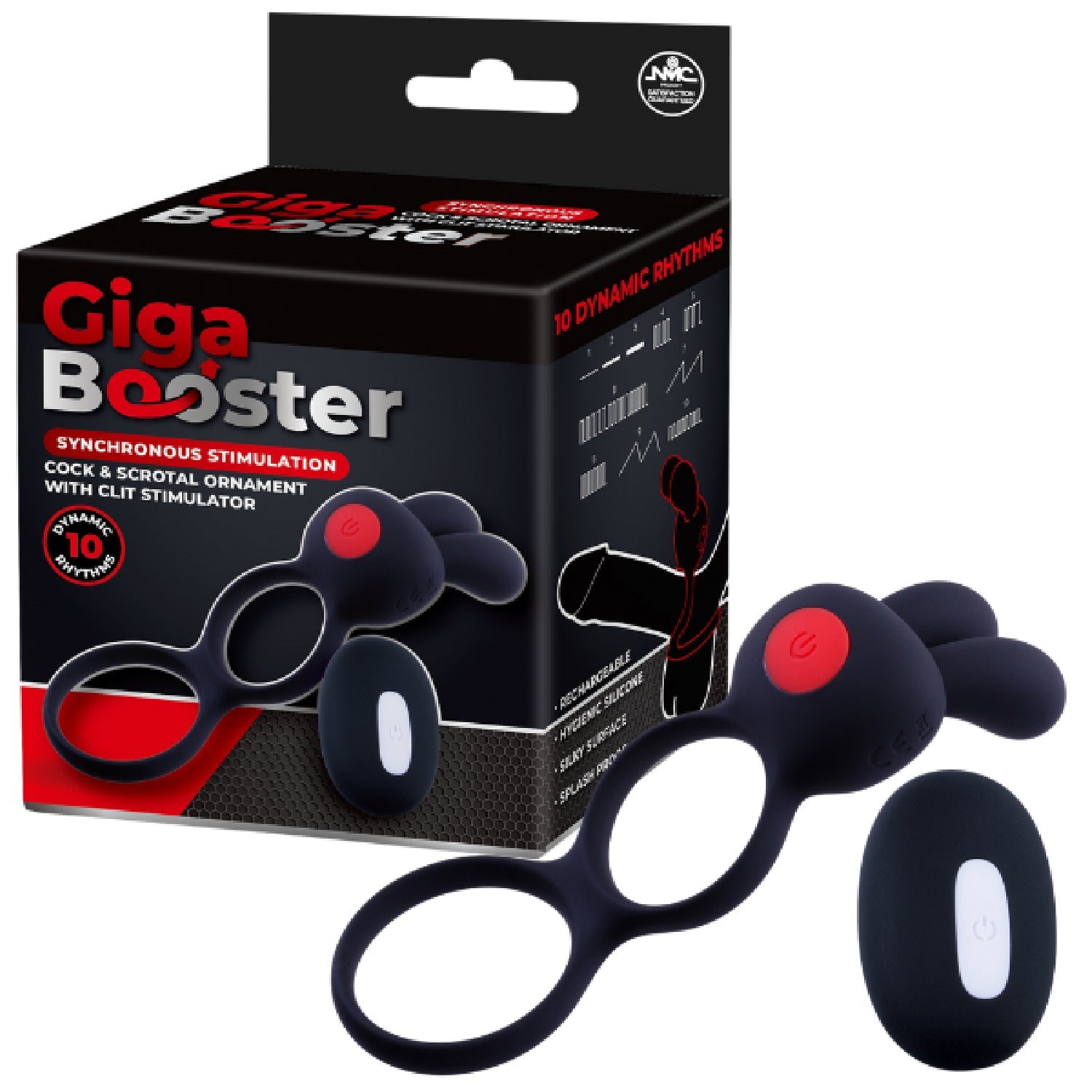 Cock & Scrotal Ring with Clit Stimulator – Adult Accessory > Sex Toys > Couples Toys