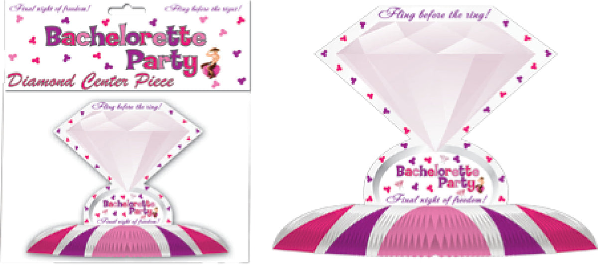 Diamond Centerpiece – Decorative Hen Party Table Accent > Novelties > Bachelor & Bachelorette Items