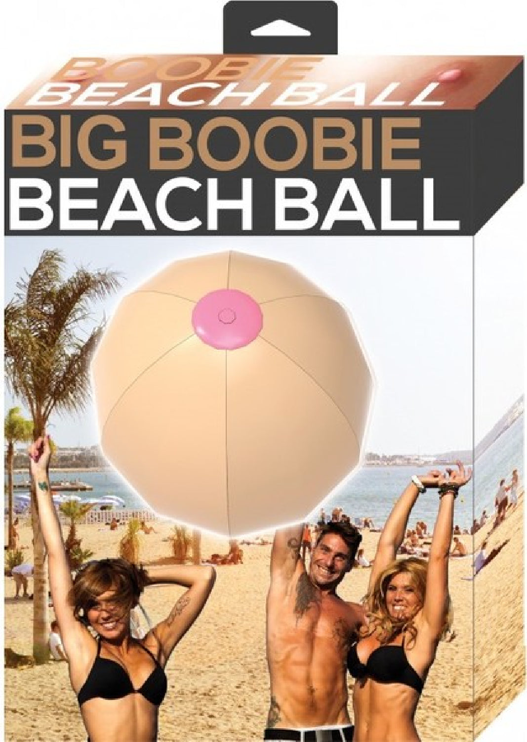 Big Boobie Beach Ball – 30 Inch Durable Jumbo Inflatable Beach Toy > Novelties > Gag Gifts