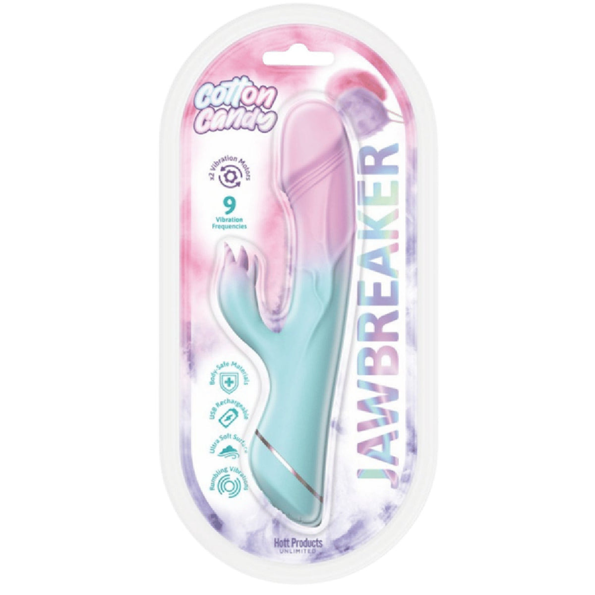 Jawbreaker Cotton Candy – Medical-Grade Silicone Vibrator with Customizable Vibrations > Novelties > Candy & Edible Items