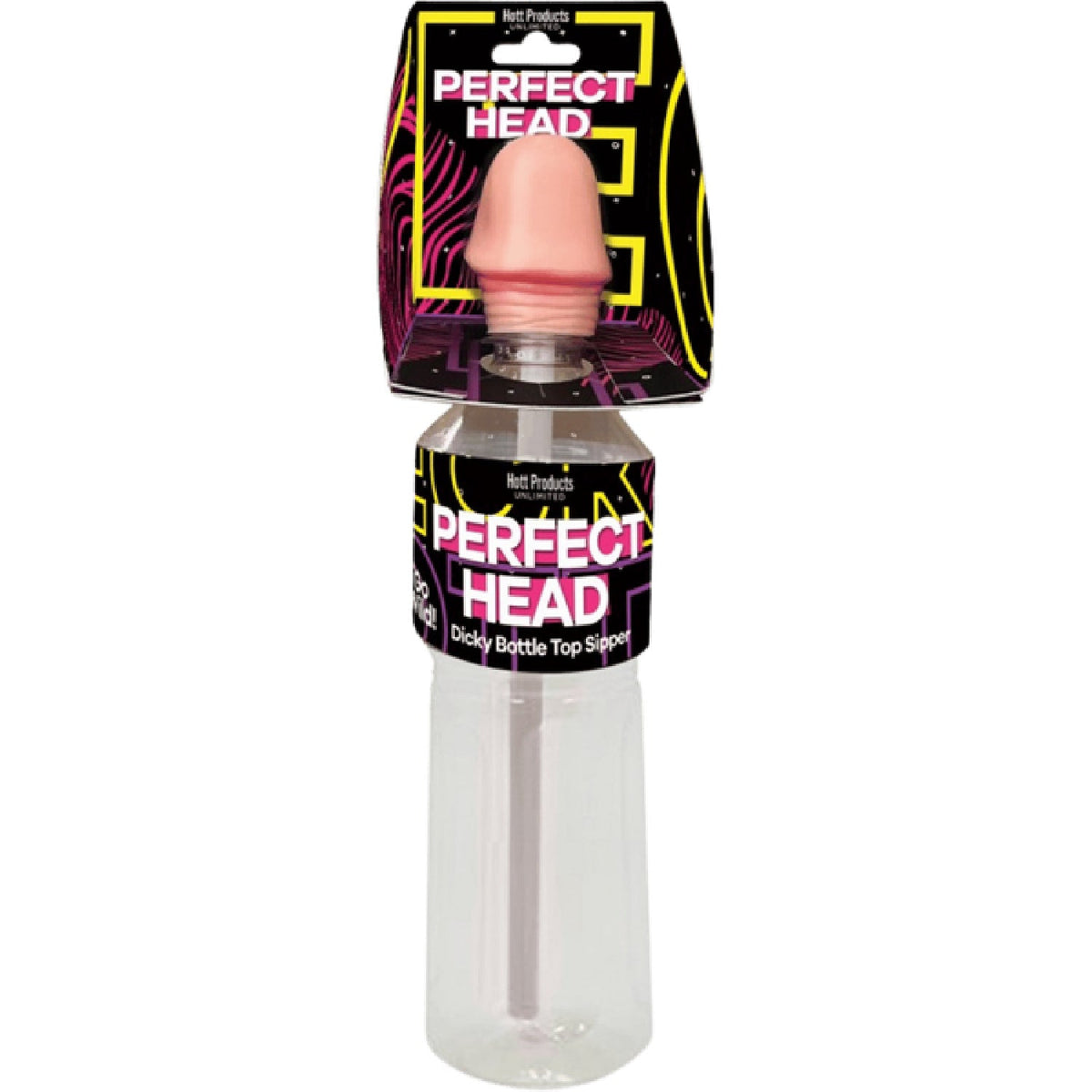 Perfect Head – Sipper Bottle Top Accessory 16oz Novelty Party Item > Novelties > Gag Gifts